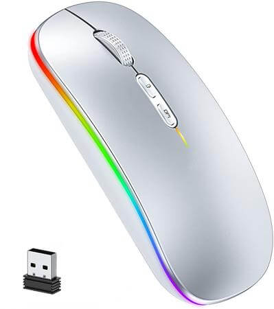 7. Verilux® Wireless Mute Mouse Optical Mouse